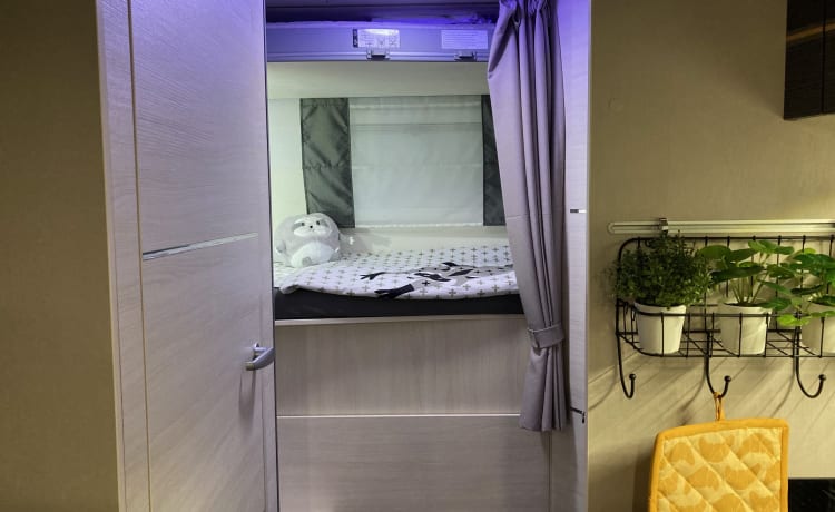 Droom op wielen! – Camper familiare di lusso con spazio vitale molto ampio