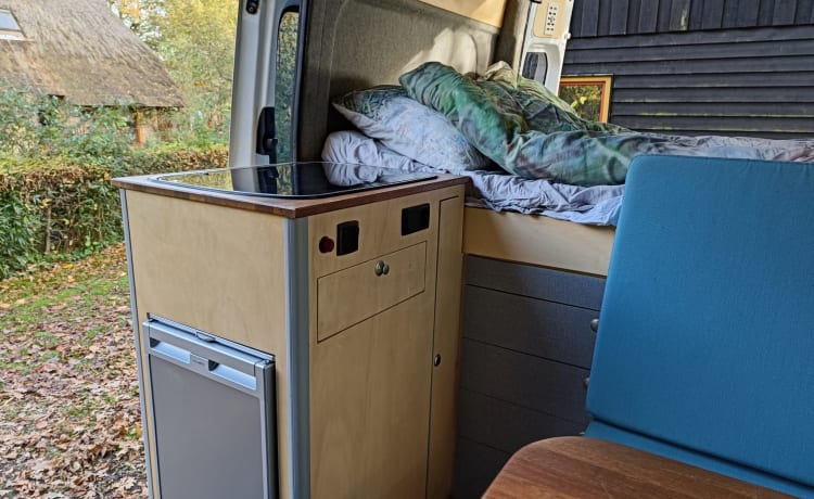 Kompakter Camper, ideal für 2 Personen