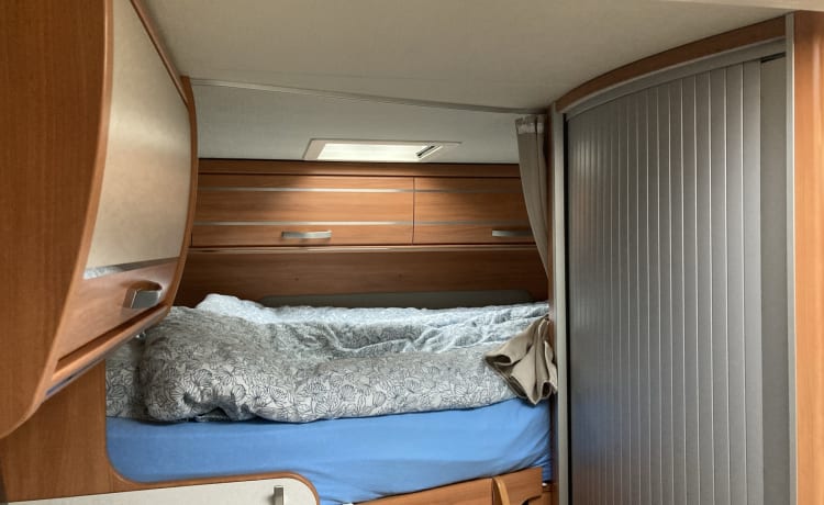 Compacte, moderne en bovenal gezellige camper