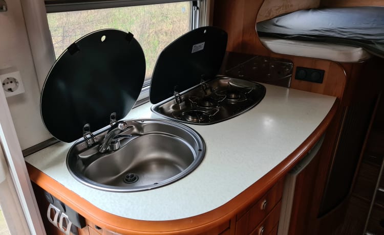 Luxury comfortable motorhome