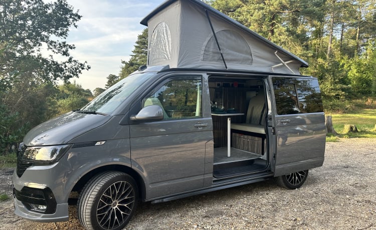 4-persoons Volkswagen campervan uit 2021