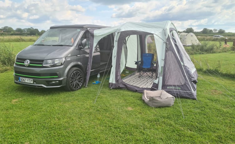 Nelly – 4 couchettes 2017 VW T6 Camper