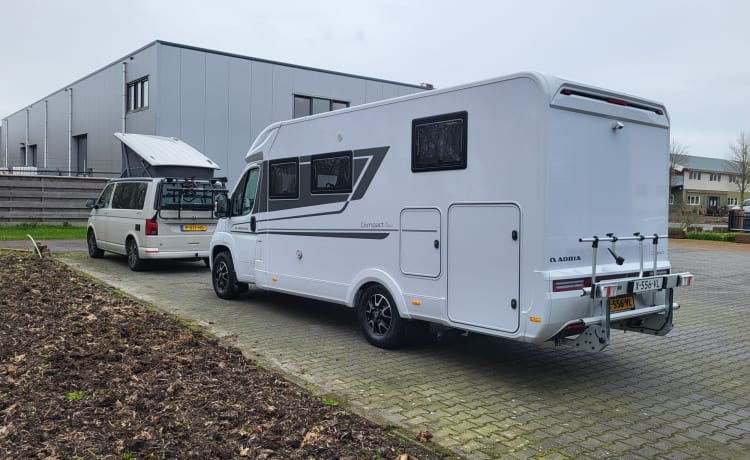 Compact DL – Zeer mooie en compacte camper (212 breed) nieuw van febr. 2024