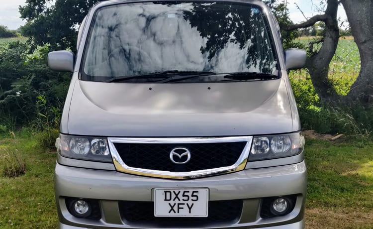 🚐 Bongo Betty 🚐 – Mazda Bongo 4 Naissance Campervan Assurance Conversion Professionnelle Incl