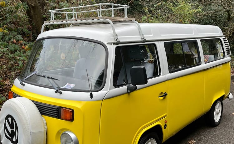 Molly  – 2 persoons Volkswagen Campervan vanaf 2006