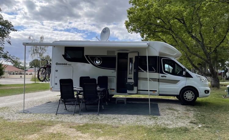 Nieuwe camper (2021) benimar cocoon 463 automaat 170 pk 