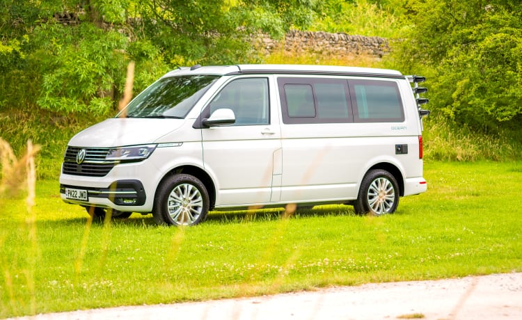 Hannah – VW California - Lake District Wohnmobilvermietung vom Feinsten