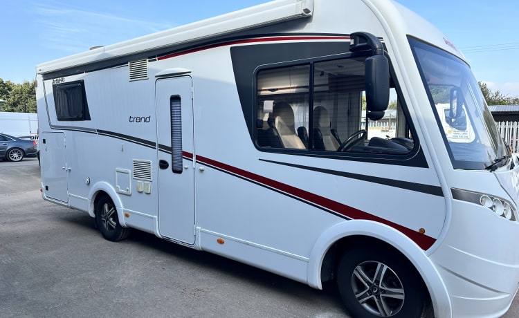 TREND – 4 berth Dethleffs integrated from 2017