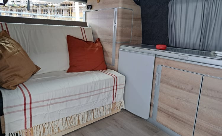 Dolomiti – 4p Volkswagen T6 (2017) met nieuwe inbouw