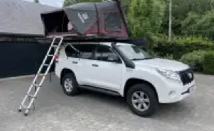 Trouwe lassie  – Toyota land cruiser overlander fully equipped