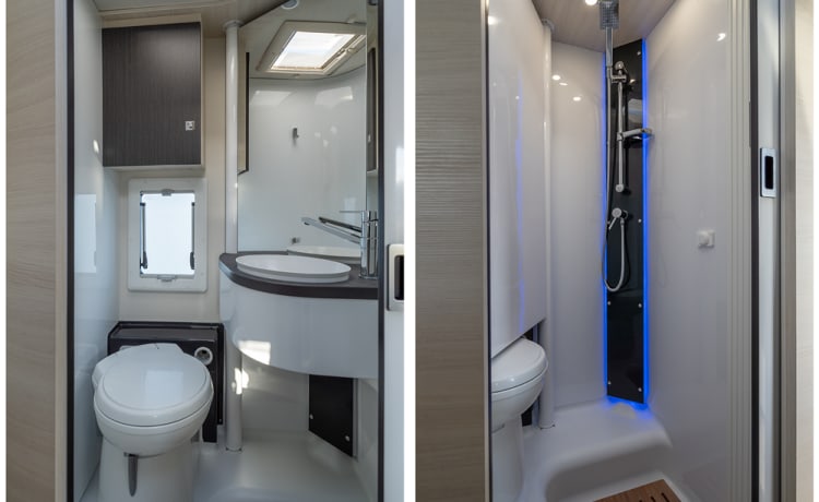 Chausson-2 – Neuer Teilintegrierter mit Automatikgetriebe, fantastisches Layout