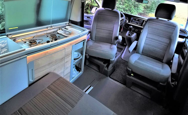 VW California Coast - The ideal fully equipped van for 4 people