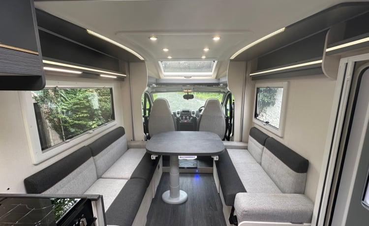 Morris the Motorhome – 5 berth Chausson semi-integrated from 2021