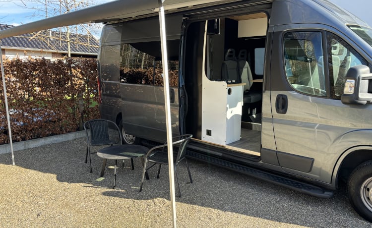 de Duc2 – Top ducato camper! 4x slaap plek,douche