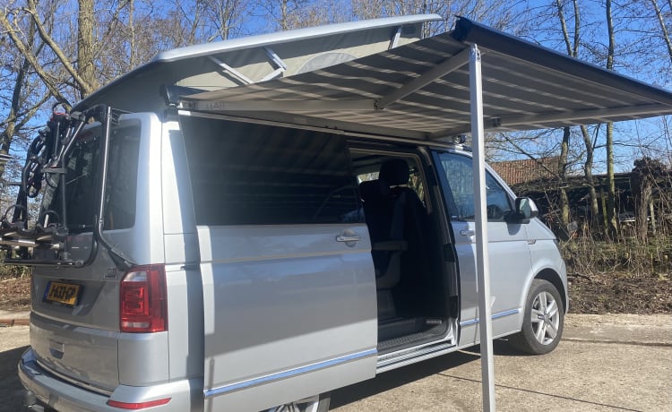 The Beach  – VW t6 California Beach uitvoering automaat , ultieme kampeer  ervaring