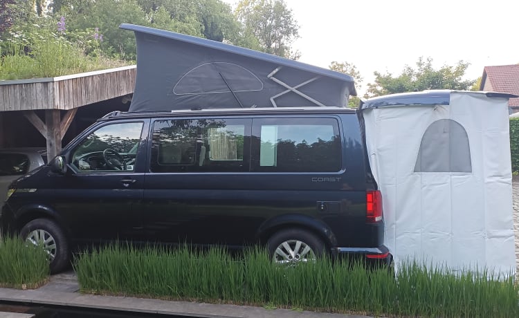 4pers Volkswagen california campervan uit 2022