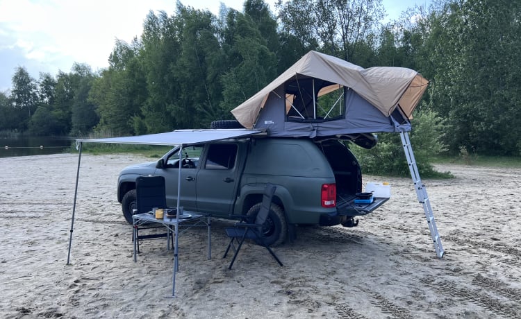 Rocky – Camper terrestre Volkswagen Amarok 2p