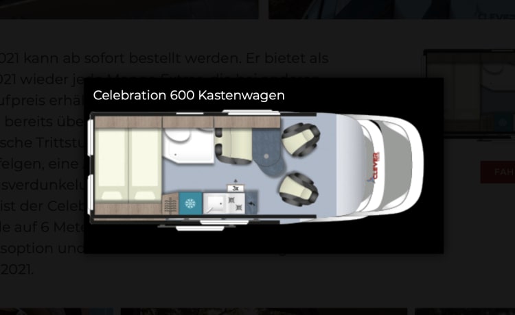 Schöner autarker Wohnmobilbus, 2 Schlafplätze und Fahrradträger