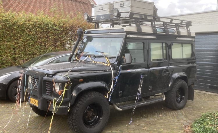 Waldo – Landrover Defender 110 - Stoer genoeg voor jouw avontuur