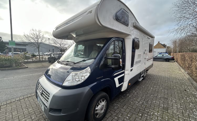 Jeffy – 6 posti letto Swift 686, Fiat Ducato - INCLUDE ASSICURAZIONE