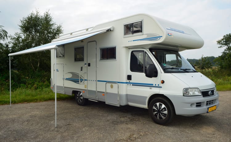 Geräumiger, funktionaler FIAT Ducato Familiencamper 4/5p Fiat