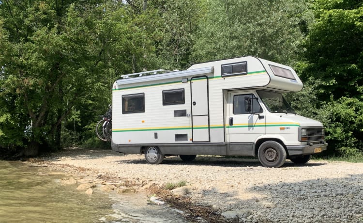 Camper per famiglie anni '80 spazioso e pulito - ben tenuto