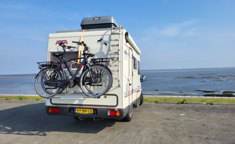 Super nette camper voor 2 personen