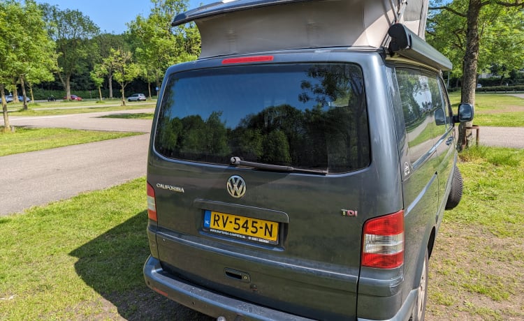 Arvie – Hymer kompakter 6m Familiencamper (coronasicher!), | 5p | Alkoven + Etagenbett