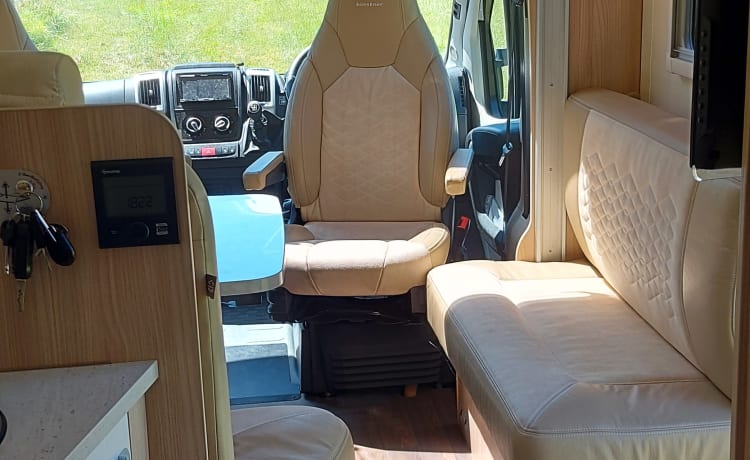 2 Berth quality German coach-built motorhome