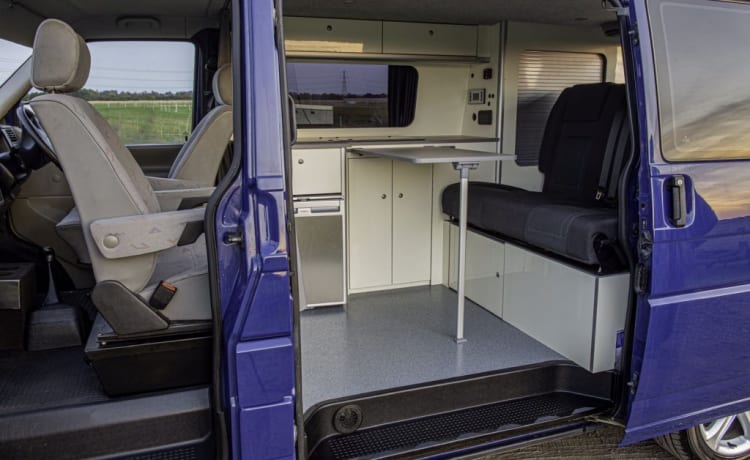 Tenzing – Classico camper VW T4 con 2 posti letto manuale