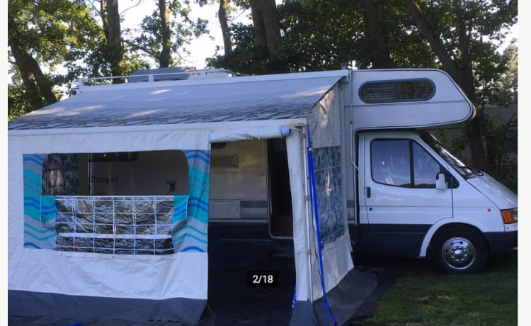 Camping-car spacieux et fiable! Ford 6p