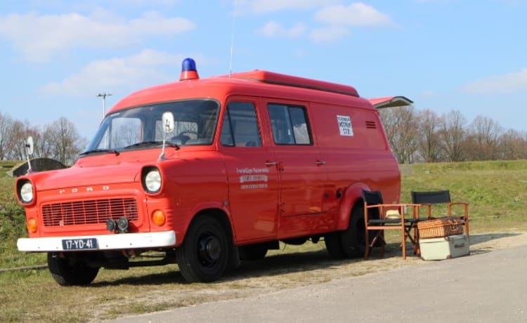 Camper Camion de Pompiers Classique 41