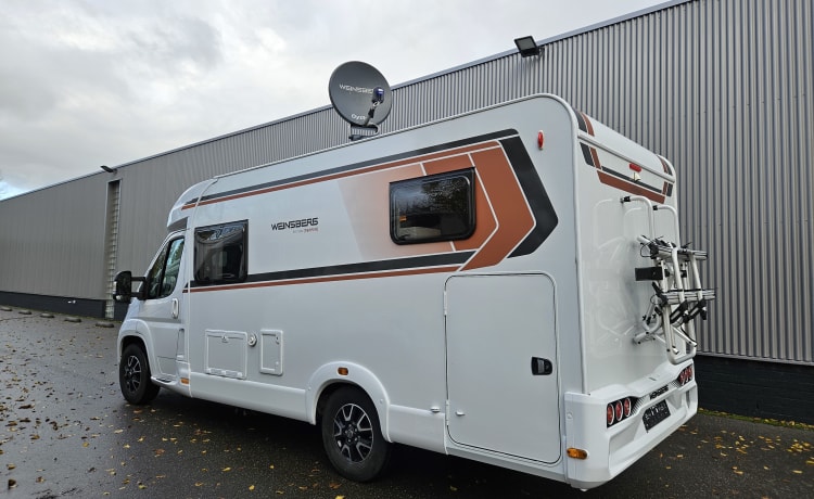 Weinsberg CaraCompact-1 – Splinternieuwe camper (bj 2023) met enkele bedden 