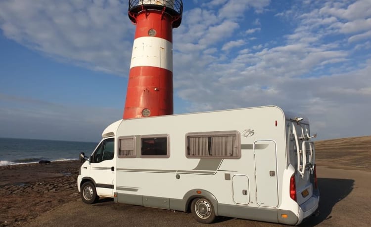 knaus sport ti 3 pers camper als nieuw nog vrij