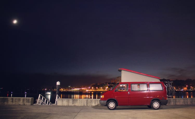 Klassieke T4 Westfalia voor Nederland