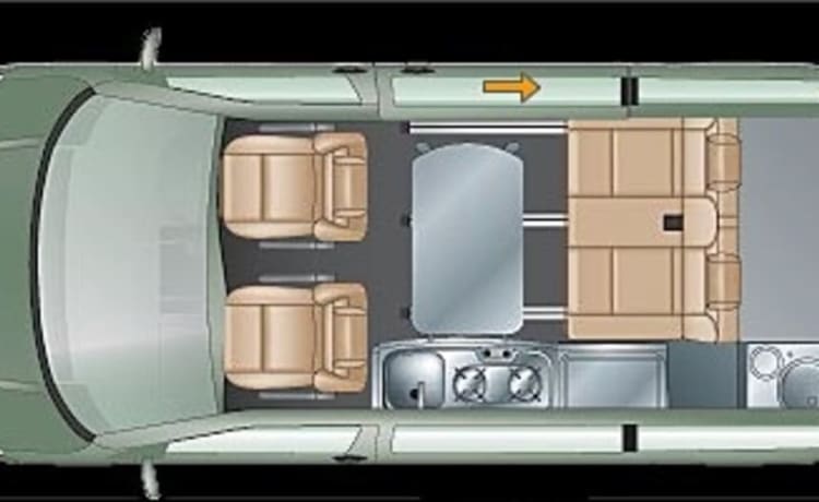 Jimo – Van VW California Nine für 4