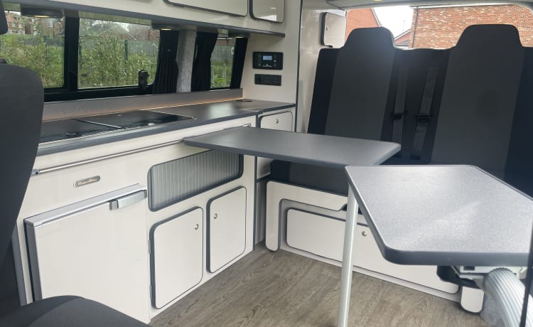 4 berth Volkswagen campervan from 2018