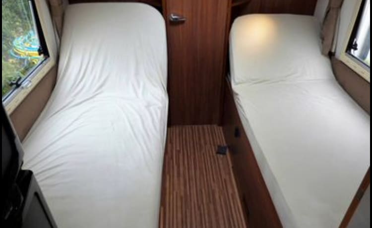 Kenny – 4 berth Adria Mobil semi-integrated from 2012