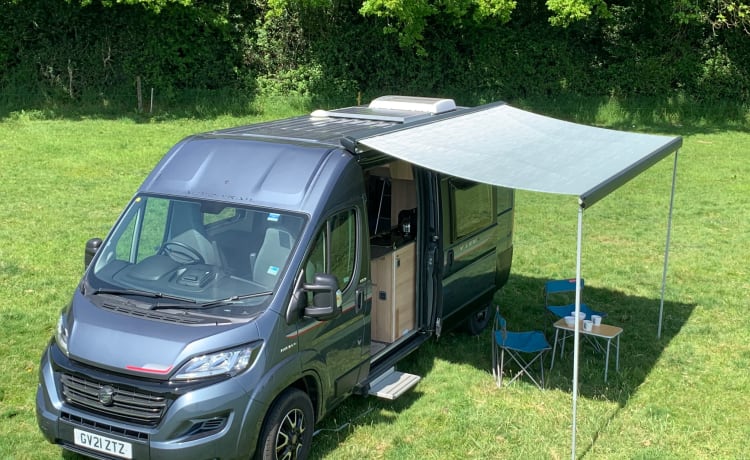 2-4 berth 2023 model deceptively spacious campervan