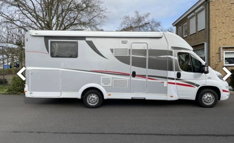 4 person camper Fiat Ducato Sunlight T69