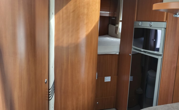 Beautiful luxury 4 pers camper