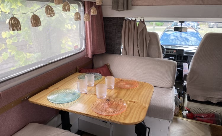 Anni – Cabane Fiat 4p de 1991 - Dethleffs Globetrotter