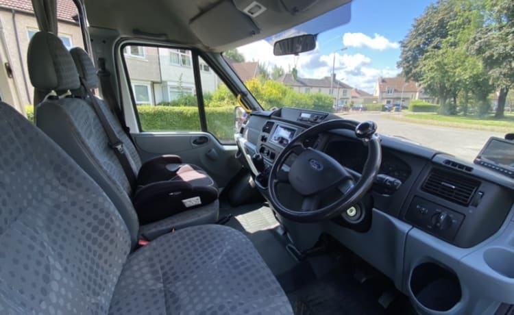 Spacious Ford Transit Campervan