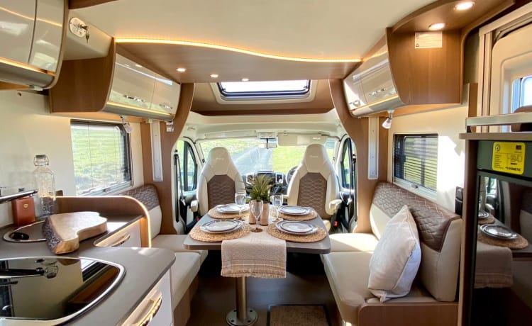 The Hilton – Looking for a Five Star hotel on wheels?? 