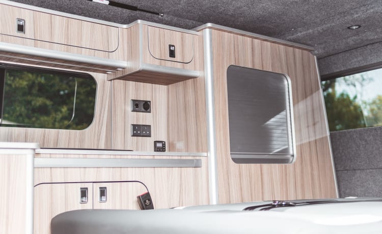 Sponsored Breaks – Free breaks for the most deserving! 4 berth Volkswagen Campervan from 2018