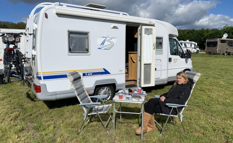 Bürstner T604 – Ruime camper met krachtige motor