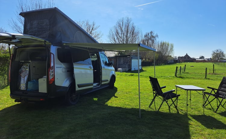 The Nugg – Ford Nugget Plus Trail 2023 - Full option camper van with lifting roof