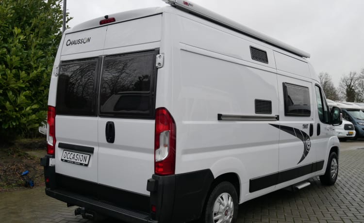 Chausson4, 4 slaap- 4 zitplaatsen, Stapelbed!