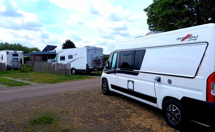 "Sjoppie " – Camping-car de luxe à louer : Malibu 600 LE