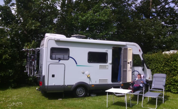 Liene – Traveling in a comfortable Hymer